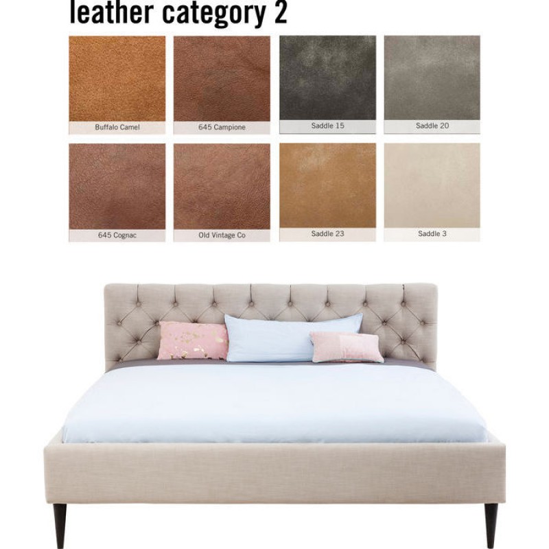 Bed Nova Individual 160x200cm Leather 2
