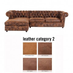 Corner Sofa Cambridge Individual Left Leather 2