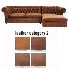 Corner Sofa Cambridge Individual Right Leather 2