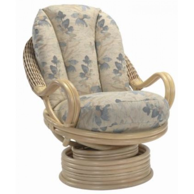 DE Dirdam Natural Swivel Chair + Cushion