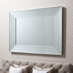 Ferrara Mirror Silver W915 x H1220mm