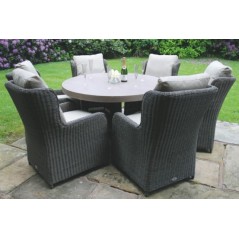 DE Iflama Outdoor Set with Hilton Chairs