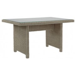 DE Lausac Dining Table + Glass