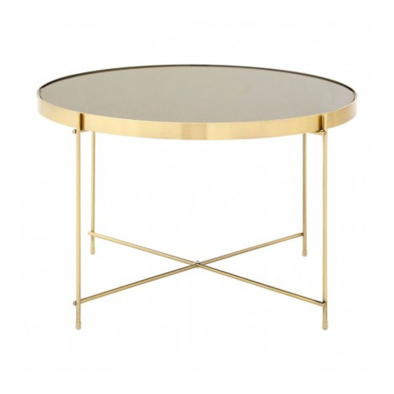 Allure Side Table Round Bronze