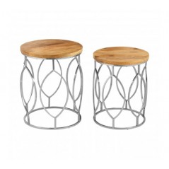 Agra Side Table Natural