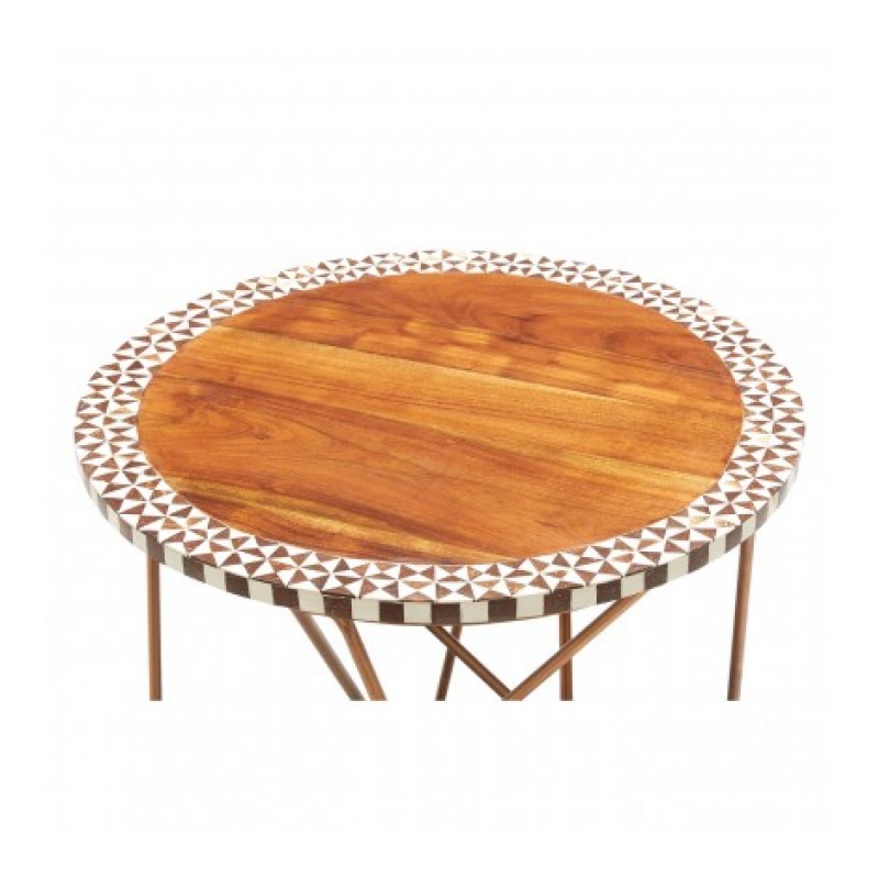 Artisan Side Table Round Natural