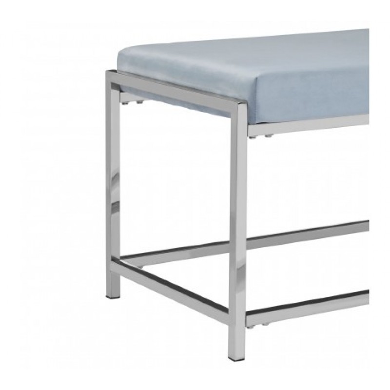 Allure Bench Marble Blue Silver