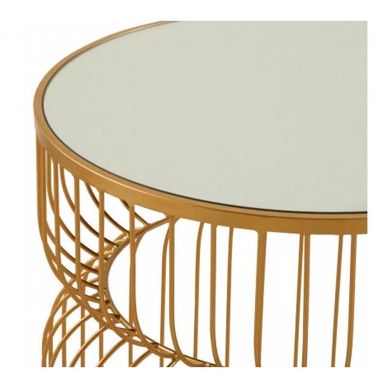Avantis Side Table Round Bowls Small Gold