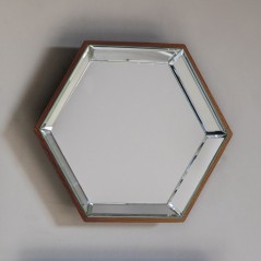 Pacific Hexagon Mirror (6pk) W350 x D35 x H305mm
