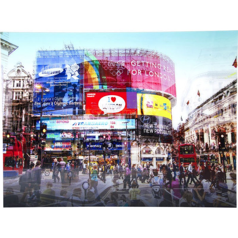 Picture Glass Piccadilly Circus 120x160cm