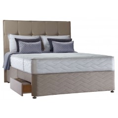 Sealy 6ft Pearl Memory 4 Drawer Zip & Link Bed
