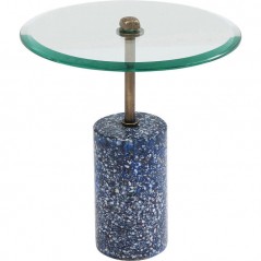 Side Table Terrazzo Visible Blue 46cm
