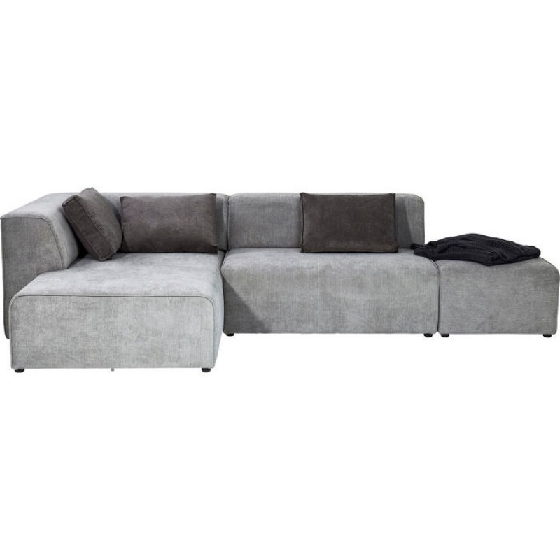 Sofa Infinity Ottomane Grey Left