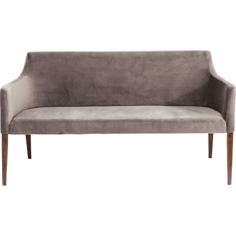 Upholstered Bench Mode Velvet Grey