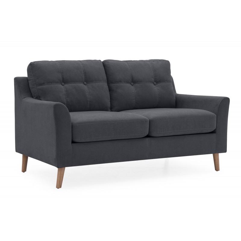 VL Olten 2 Seater Sofa Charcoal