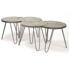 Zi Circle Circo Solid Coffee table set/4 Ø50