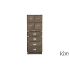 Voyager High Cabinet 8 Drawers